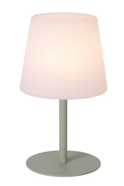 Lampe de table TYON en synthétique avec LED intégré - Vert - Lucide