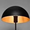 Lampe de table 1xE27, Métal Noir et Or, H 45cm - TRIO - NOLA