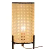 Lampe design Bali cannage naturel compatible LED
