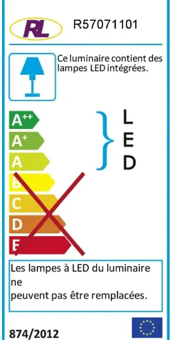 Lampe design, Lampe de table LED Lora- Trio, TRIO