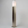 Lampe d'extérieur intelligente 80 cm acier avec Wifi P45 - Malios