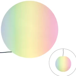 Lampe d'extérieur intelligente blanche 56 cm avec Wifi A60 IP65 - Nura