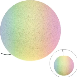 Lampe d'extérieur intelligente grise 77 cm IP44 avec Wifi A60 - Nura