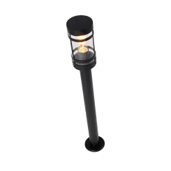 Lampe d'extérieur intelligente noire 80 cm IP44 avec Wifi ST64 - Gleam