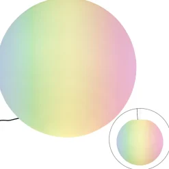 Lampe d'extérieur intelligente blanche 77 cm IP65 avec WiFi A60 - Nura