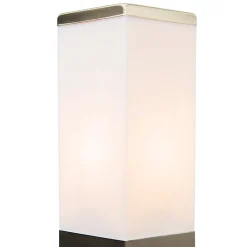 Lampe d'extérieur intelligente 45 cm en acier avec WiFi P45 - Malios