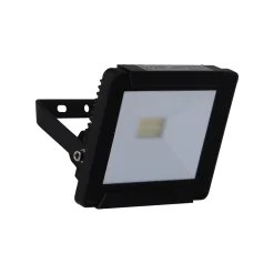 Lampe d'extérieur LED 'RADIA' 10W , en métal et verre noir, avec LED intégrée