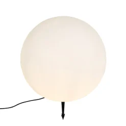 Lampe d'extérieur moderne blanche 56 cm IP65 - Nura