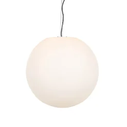 Lampe d'extérieur moderne blanche 56 cm IP65 - Nura
