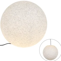 Lampe d'extérieur moderne grise 56 cm IP65 - Nura