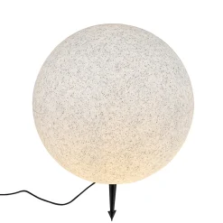 Lampe d'extérieur moderne grise 56 cm IP65 - Nura