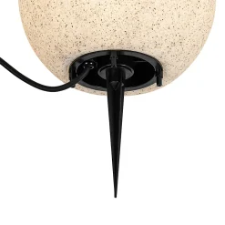 Lampe d'extérieur moderne grise 25 cm IP65 - Nura