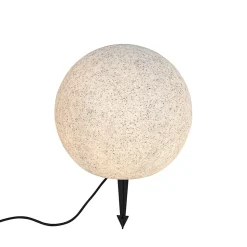 Lampe d'extérieur moderne grise 35 cm IP44 - Nura