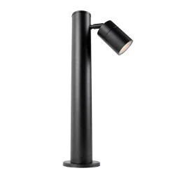 Lampe d'extérieur noire 45 cm orientable IP44 - Solo