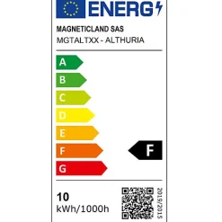 Lampe en lévitation ALTHURIA HYPNOTIC BLANCHE