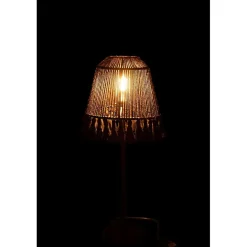 Lampe en métal naturel 22x22x60 cm