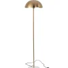 Lampe haute en métal doré 30x30x150 cm