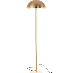 Lampe haute en métal doré 30x30x150 cm