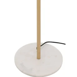 Lampe haute en métal doré 30x30x150 cm