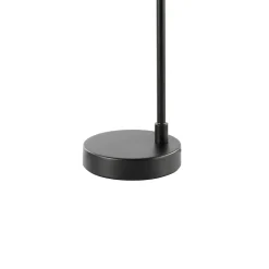 Lampe Hayott noir E14 10W L.13 x H.48 cm