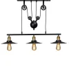 Lampe industrielle suspension - Triple Piattino