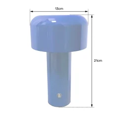 Lampe LED à poser bleue MIRA - HAPPY GARDEN