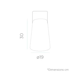 Lampe Led étanche solaire RGB - New Garden - Nomada