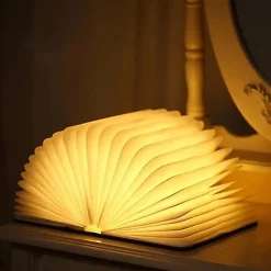 Lampe LED d'ambiance design Livre