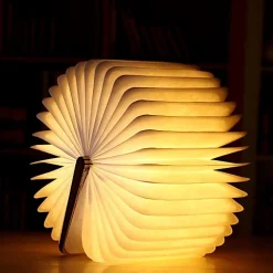 Lampe LED d'ambiance design Livre