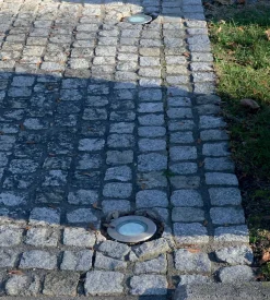 Lampe LED encastrée dans le sol 'FORTO'