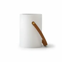 Lampe LED Lucia 23 cm blanche IP44