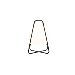 Lampe LED rechargeable Tipi Zafferano - Tactile, Intérieur et Extérieur IP65, Design Moderne Sans fil Noir