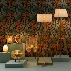 Lampe LED Stela - bambou H32 cm - Atmosphera