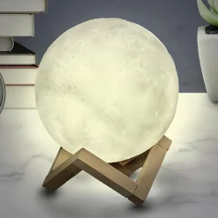 Lampe Lune en Plastique - La chaise longue