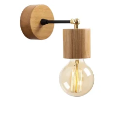 Lampe murale design en bois - SONIA