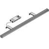 Lampe murale LED multi crochets pour miroir de salle de bain - Lumière blanche froide (5700K) - 80cm - Atenea Model