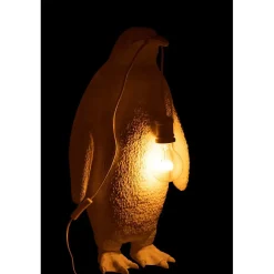 Lampe pingouin en résine Blanc 32,5x31x59cm