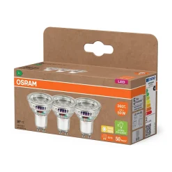 Lampe réflecteur LED OSRAM PAR16 GU10 2W 2700K