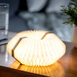 Lampe Smart Accordion en Bois - Gingko