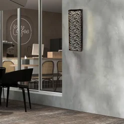 Lampe solaire / décorative 'Ima' en métal noir, blanc chaud, avec capteur crépusculaire, hauteur environ 61,7 cm, pour l'extérieur