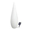 Lampe solaire design GOUTTE D AURORE-150cm-WRGB-USB-télécommande