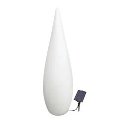 Lampe solaire design GOUTTE D AURORE-150cm-WRGB-USB-télécommande
