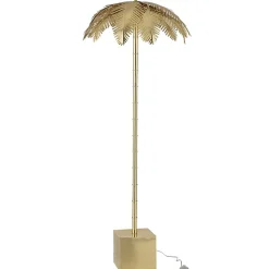 Lampe sur pied en métal doré 77x77x133 cm