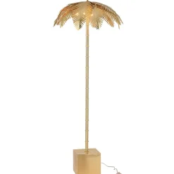 Lampe sur pied en métal doré 77x77x133 cm