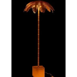 Lampe sur pied en métal doré 77x77x133 cm
