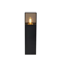Lampe sur pied extérieur denmark - 1 lumière - L 8.3 cm - Noir - Moderne - Éclairage extérieur