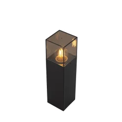 Lampe sur pied extérieur denmark - 1 lumière - L 8.3 cm - Noir - Moderne - Éclairage extérieur