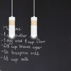 Lampe suspendue AKARI 2 WHITE, Emibig Lighting, Fabriqué en EU