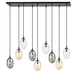 Lampe suspendue ASTRAL 9 BL MIX, Emibig Lighting, Fabriqué en EU