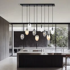 Lampe suspendue ASTRAL 9 BL MIX, Emibig Lighting, Fabriqué en EU